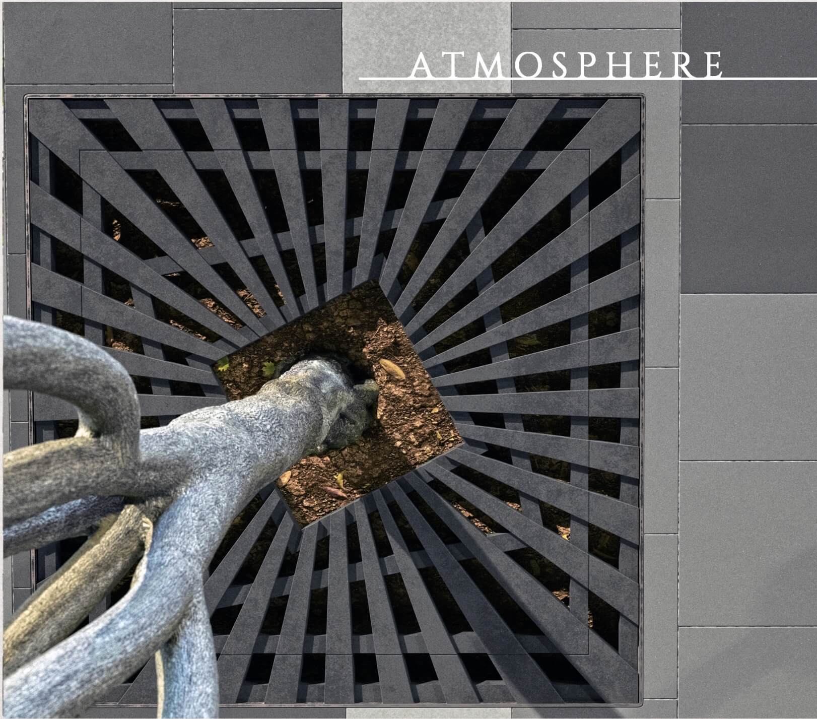 Приствольная решетка для дерева ZKING ATMOSPHERE 1.2х1.2м Черная в Новочеркасске фото