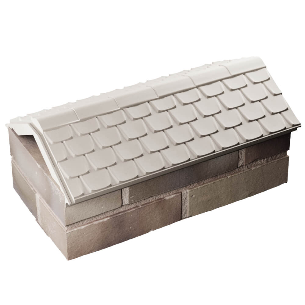 Парапет Zking Эльбрус Бежевый с посадкой на 1 кирпич (255мм) в Новочеркасске фото