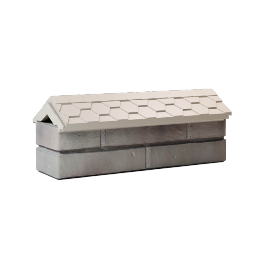 Парапет Zking Эверест Бежевый с посадкой на 0.5 кирпича (130мм) Новочеркасск фото