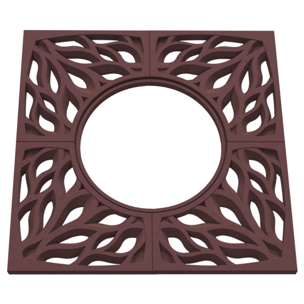 Приствольная решетка для дерева ZKING CRUST 1.2х1.2м Коричневая в Новочеркасске фото