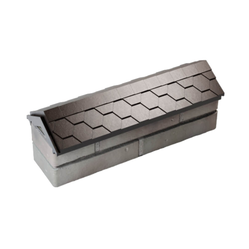 Парапет Zking Эверест Коричневый с посадкой на 0.5 кирпича (130мм) в Новочеркасске фото