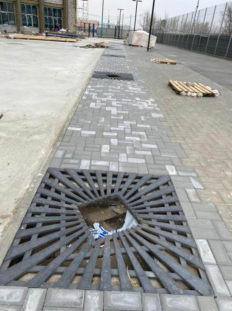 Приствольная решетка для дерева ZKING ATMOSPHERE 1.2х1.2м Черная в Новочеркасске фото