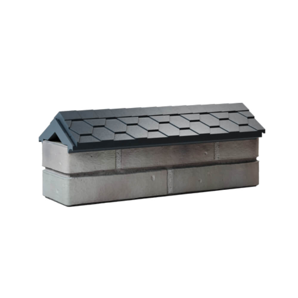 Парапет Zking Эверест Серый с посадкой на 0.5 кирпича (130мм) Новочеркасск фото