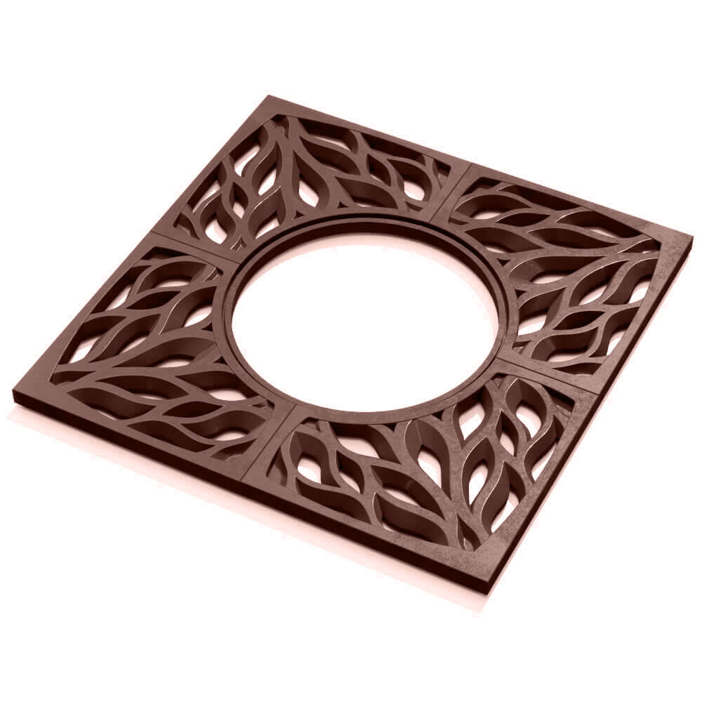 Приствольная решетка для дерева ZKING CRUST 1.2х1.2м Коричневая в Новочеркасске фото