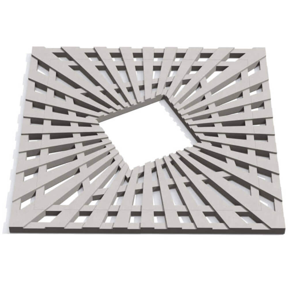 Приствольная решетка для дерева ZKING ATMOSPHERE 1.2х1.2м Бежевая Новочеркасск фото