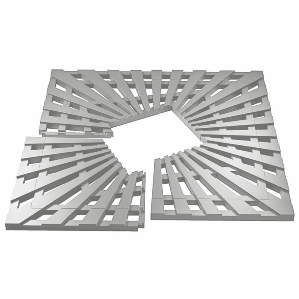 Приствольная решетка для дерева ZKING ATMOSPHERE 1.2х1.2м Бежевая в Новочеркасске фото