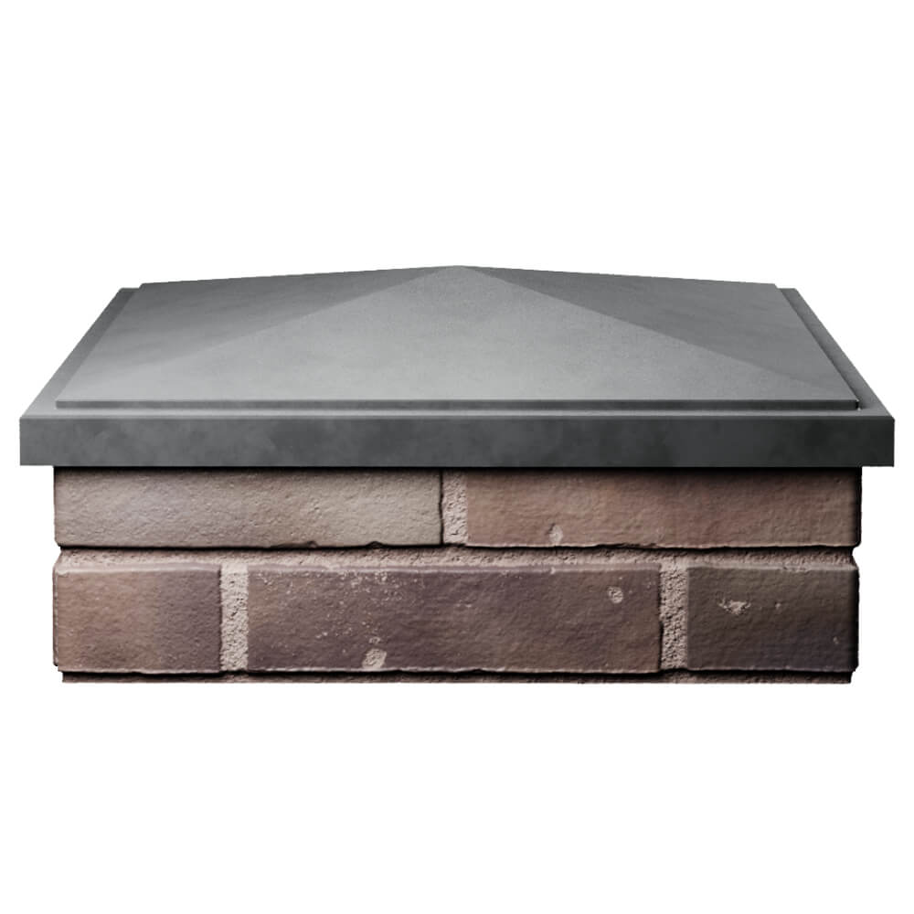 Колпак Zking БонаМоно Серый на столб 2х2 кирпича (515х515, 530х530мм) Новочеркасск фото