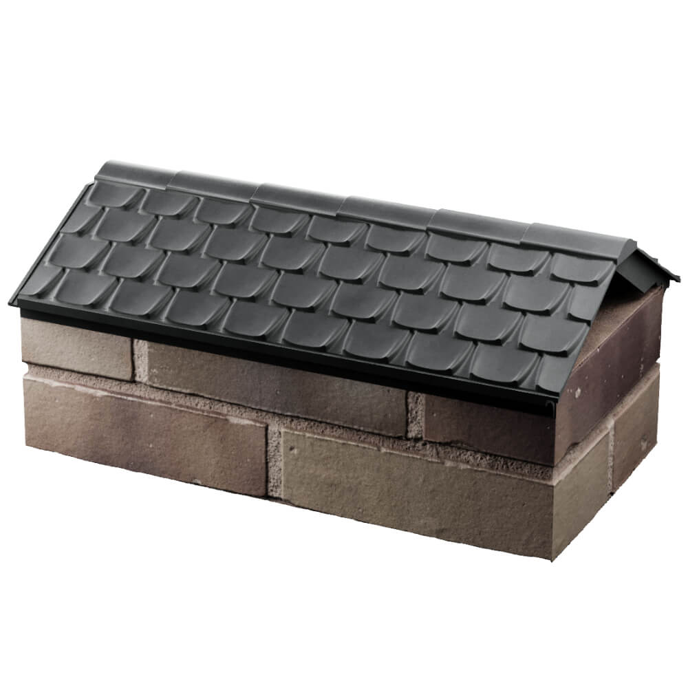 Парапет Zking Эльбрус Серый с посадкой на 1 кирпич (255мм) в Новочеркасске фото