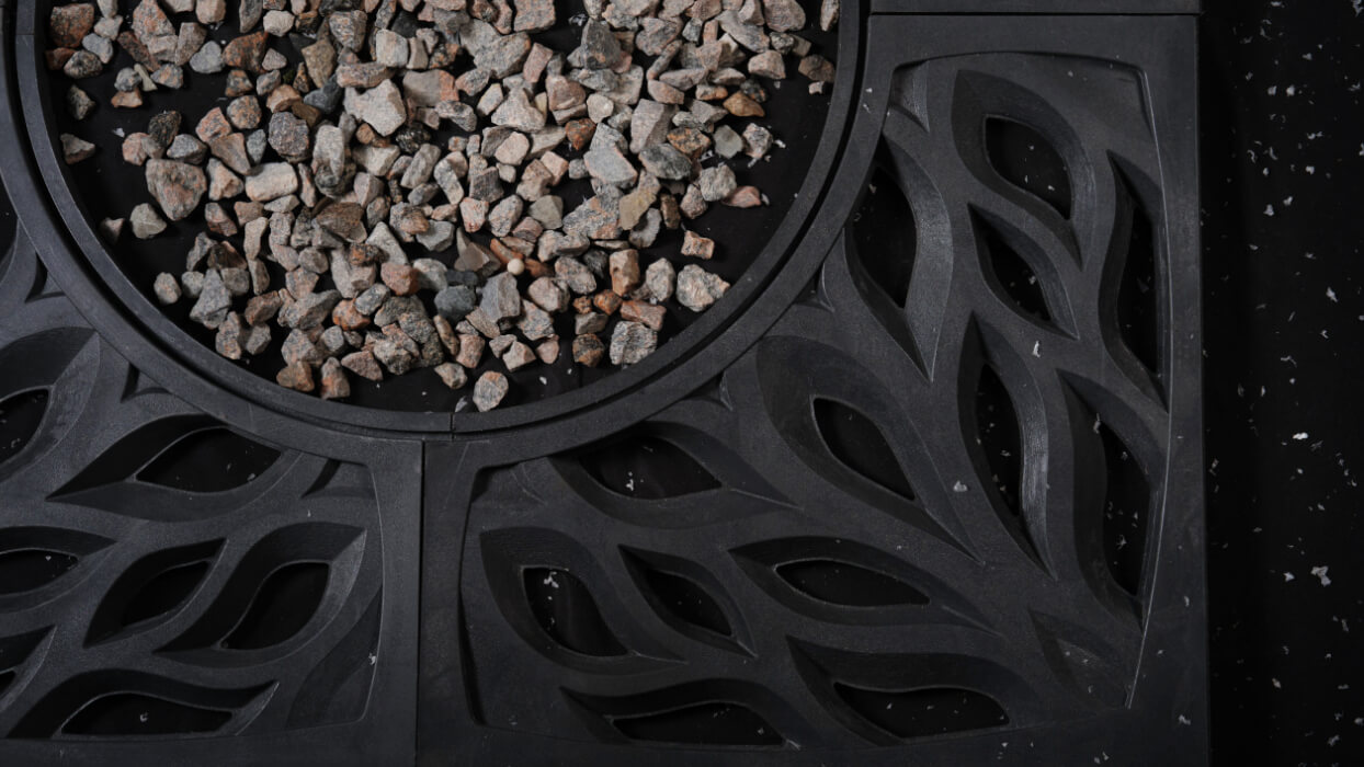 Приствольная решетка для дерева ZKING CRUST 1.2х1.2м Черная в Новочеркасске фото