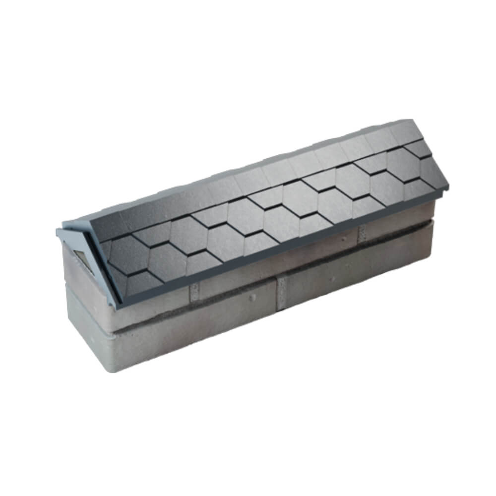 Парапет Zking Эверест Серый с посадкой на 0.5 кирпича (130мм) в Новочеркасске фото