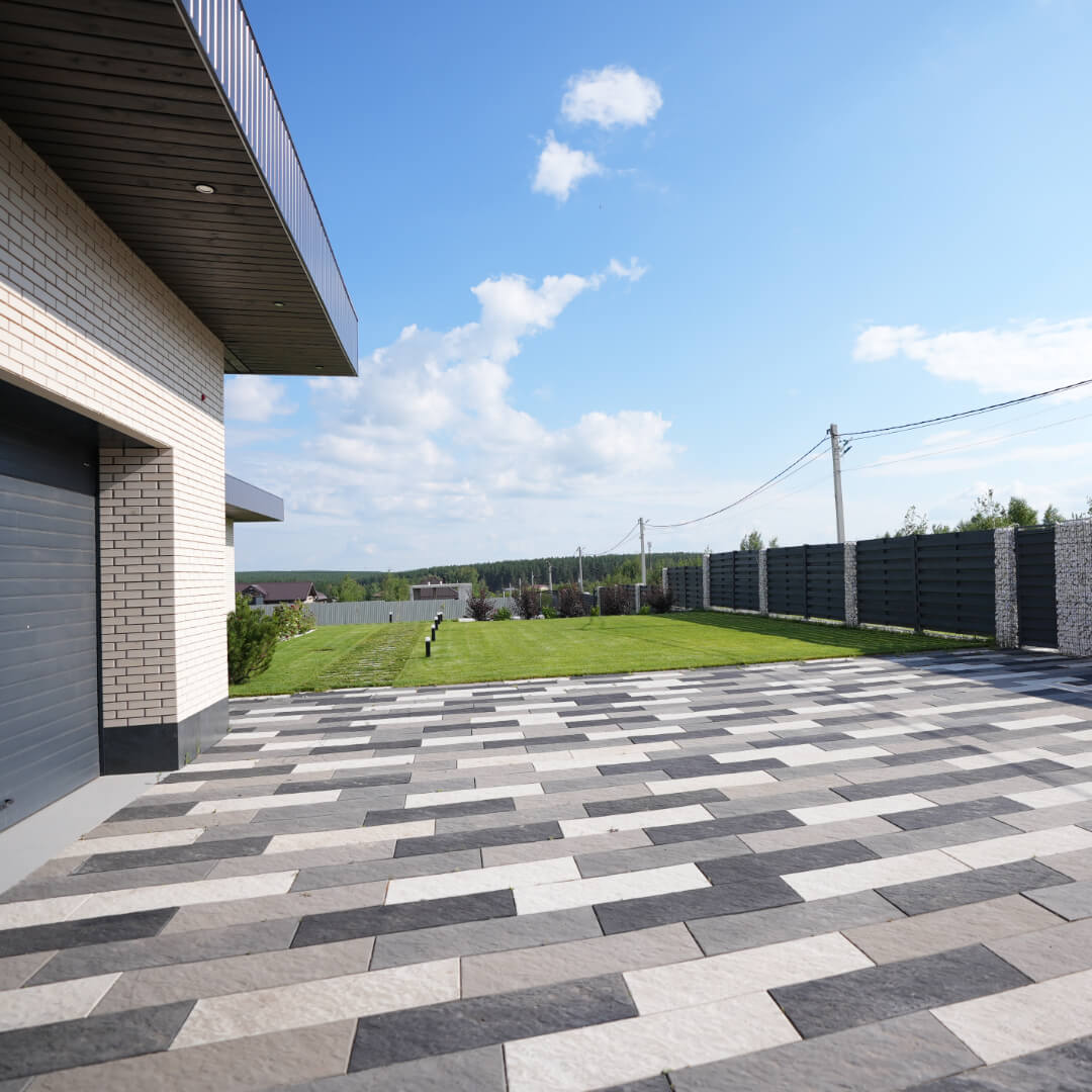 Шаговая плита STONE Графитовый Серый 990х330х55мм в Новочеркасске фото